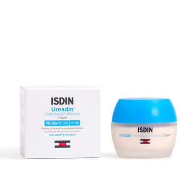 ISDIN-UREADIN hidratación intensa cream SPF20 50 ml-DrShampoo - Perfumaria e Cosmética