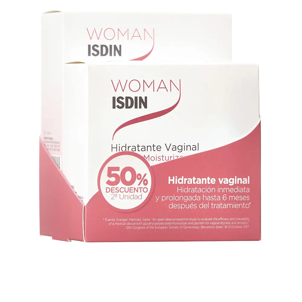 ISDIN-WOMAN hidratante vaginal 24 unidades.-DrShampoo - Perfumaria e Cosmética