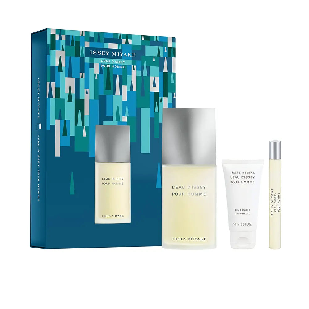 ISSEY MIYAKE-L39EAU D39ISSEY POUR HOMME CASE 3 peças-DrShampoo - Perfumaria e Cosmética