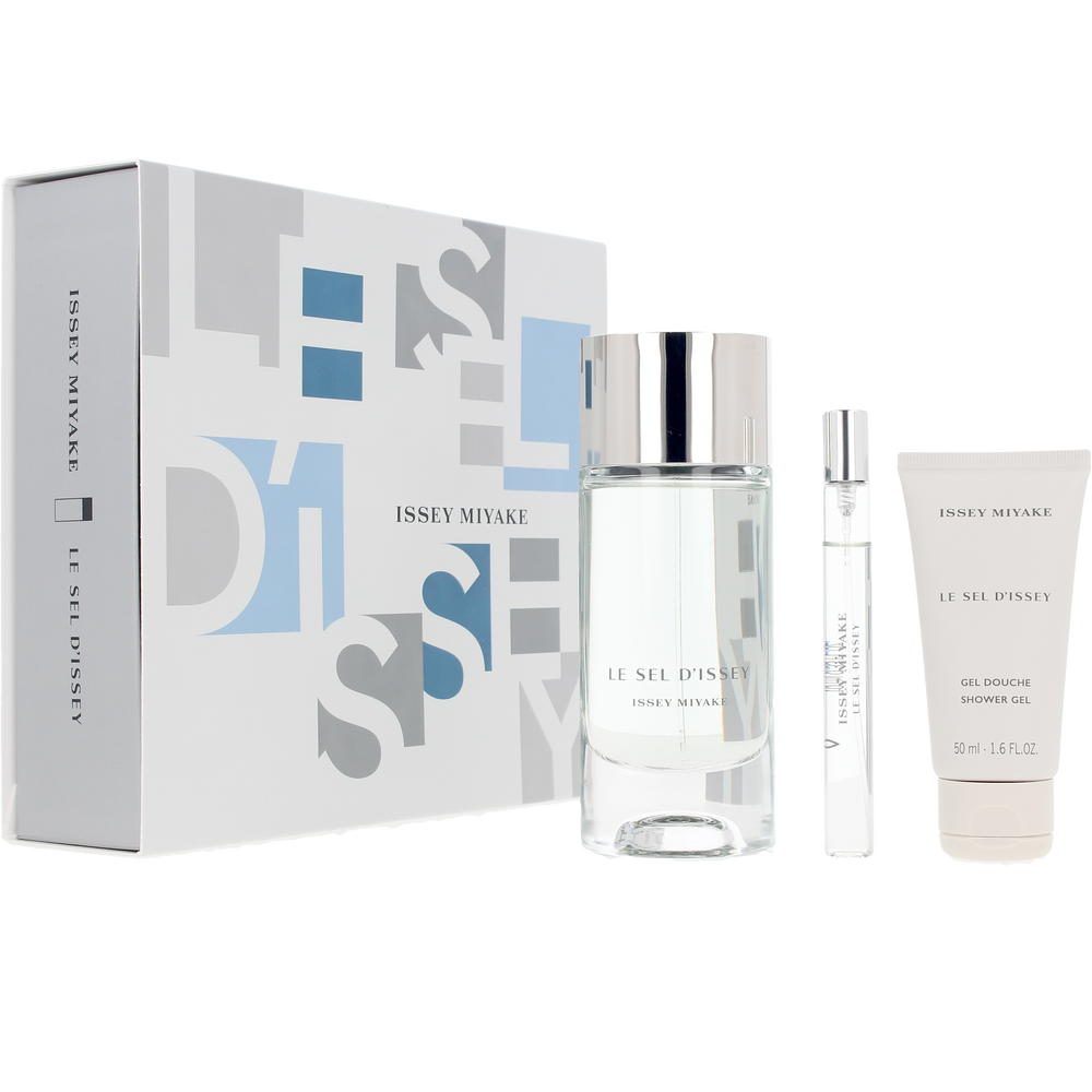 ISSEY MIYAKE-LE SEL D'ISSEY ESTOJO 3 pcs.-DrShampoo - Perfumaria e Cosmética