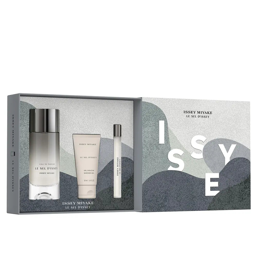 ISSEY MIYAKE-LE SEL D'ISSEY ESTUCHE 3 pz.-DrShampoo - Perfumaria e Cosmética