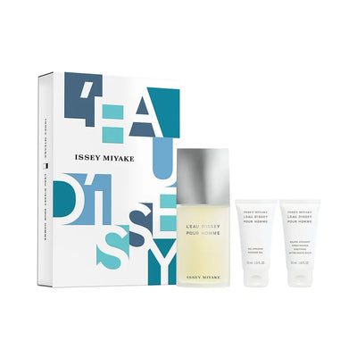 ISSEY MIYAKE-L'EAU D'ISSEY PARA HOMEM MALÃO 3 pcs.-DrShampoo - Perfumaria e Cosmética