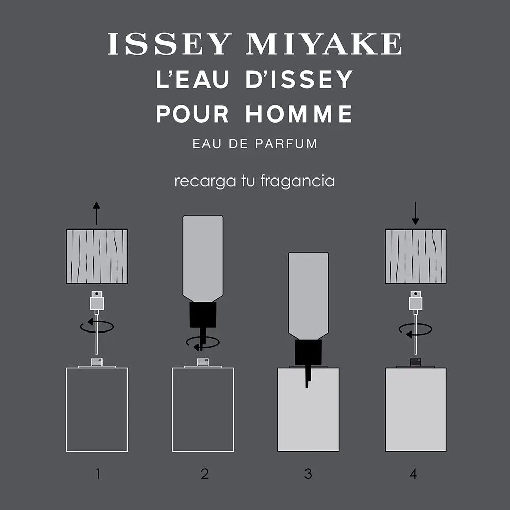 ISSEY MIYAKE-L'EAU D'ISSEY POUR HOMME edp recarga 150 ml.-DrShampoo - Perfumaria e Cosmética