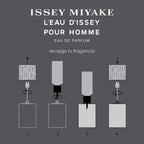 ISSEY MIYAKE-L'EAU D'ISSEY POUR HOMME edp recarga 150 ml.-DrShampoo - Perfumaria e Cosmética