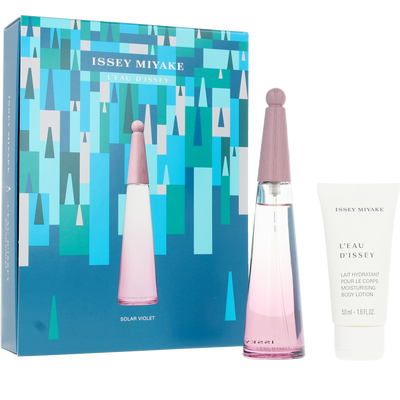 ISSEY MIYAKE-L'EAU D'ISSEY SOLAR VIOLETA ESTOJO 2 unid.-DrShampoo - Perfumaria e Cosmética