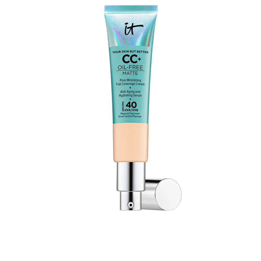 IT COSMETICS-CC OIL FREE matte FPS40 bronze neutro 32 ml.-DrShampoo - Perfumaria e Cosmética