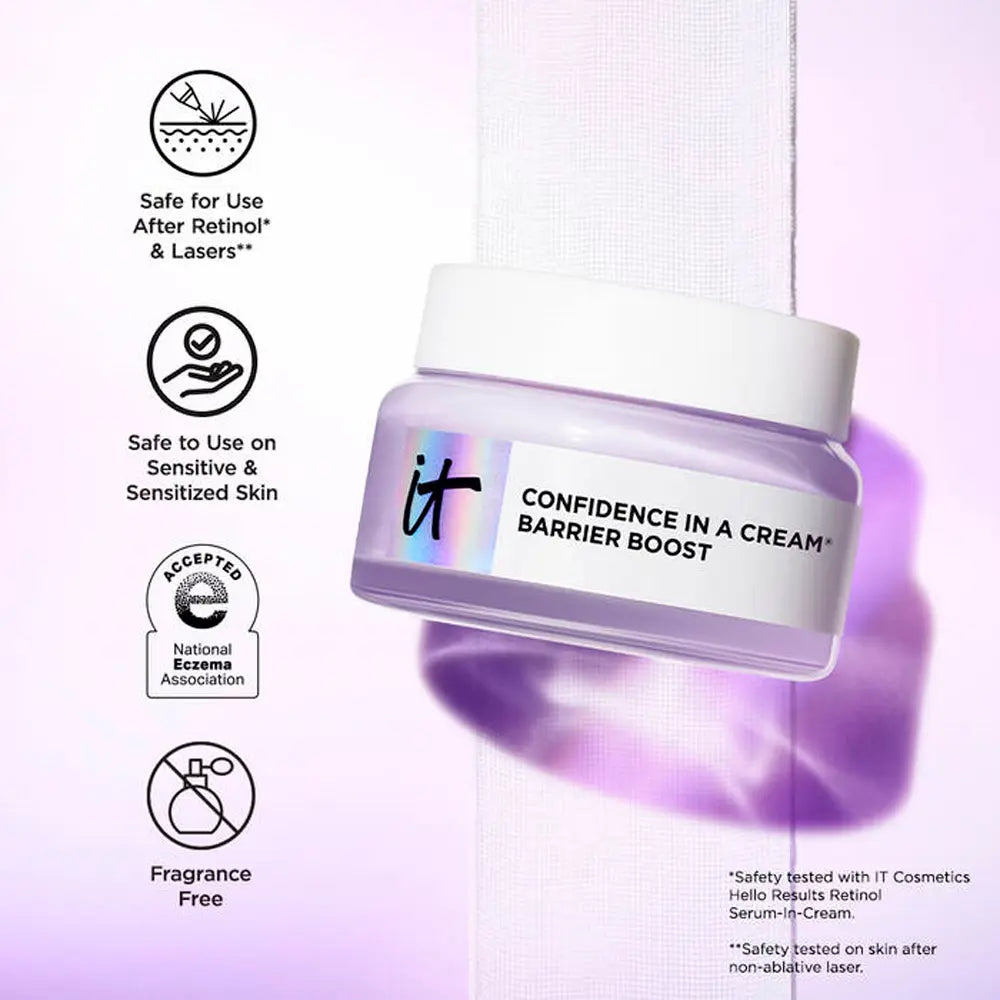 IT COSMETICS-CREME HIDRATANTE E REPARADOR CONFIDENCE BARRIER BOOST 60 ml.-DrShampoo - Perfumaria e Cosmética