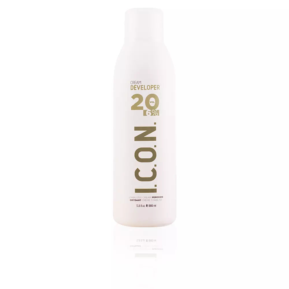 I.C.O.N.-Creme revelador ECOTECH COLOR 20 vol. 1000ml-DrShampoo - Perfumaria e Cosmética