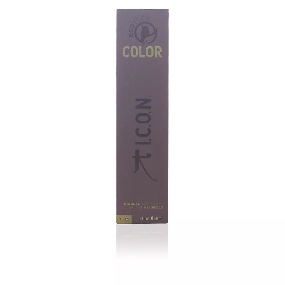 I.C.O.N.-ECOTECH COLOR cor natural 51 castanho claro acinzentado 60 ml-DrShampoo - Perfumaria e Cosmética