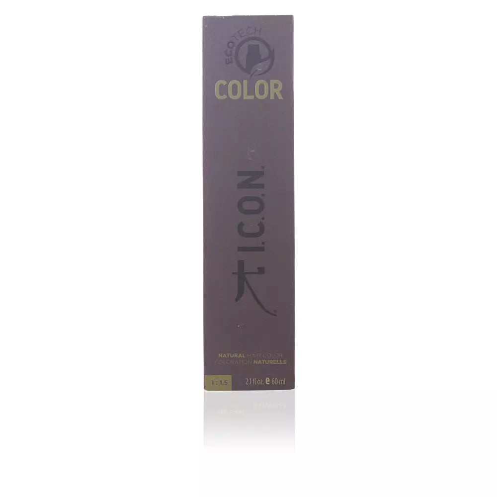 I.C.O.N.-ECOTECH COLOR cor natural 71 loiro cinza médio 60 ml-DrShampoo - Perfumaria e Cosmética