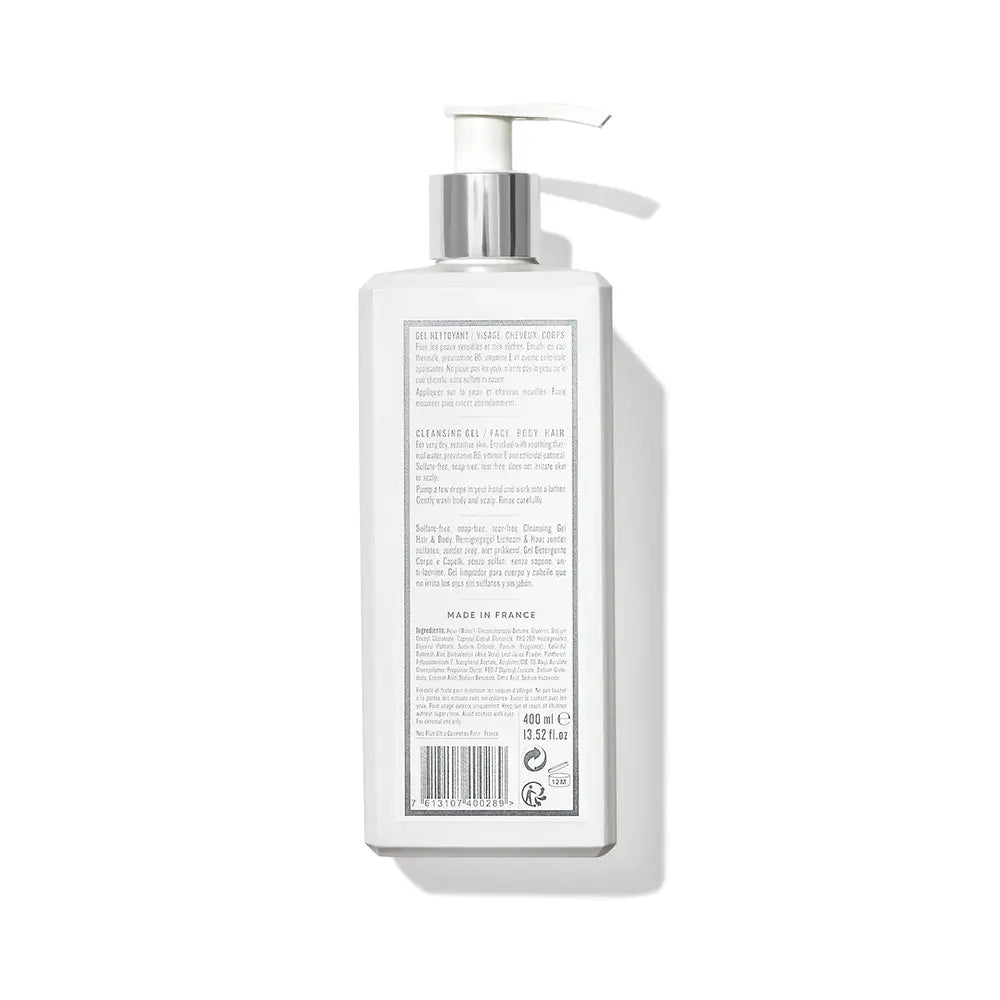 JACADI-Gel de limpeza para corpo e cabelo JACADI CARE 400 ml.-DrShampoo - Perfumaria e Cosmética