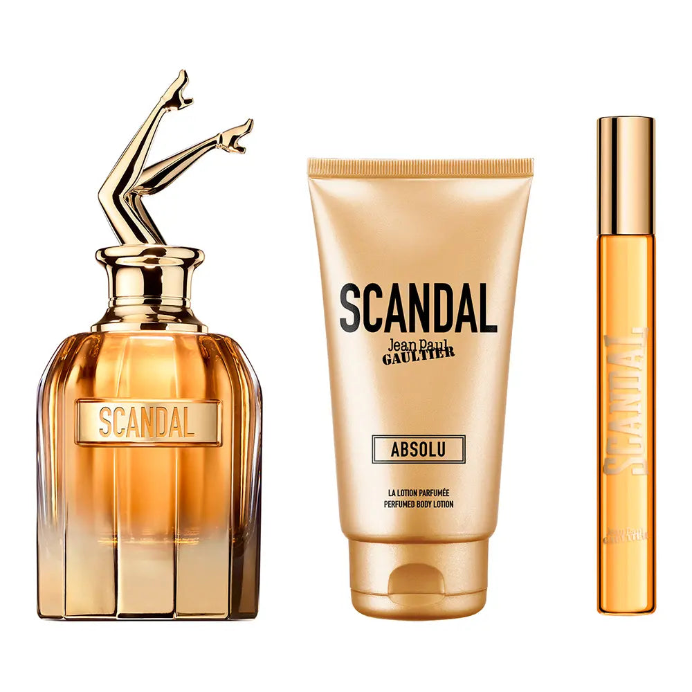 JEAN PAUL GAULTIER-CAIXA SCANDAL ABSOLU PARA ELA 3 pcs.-DrShampoo - Perfumaria e Cosmética