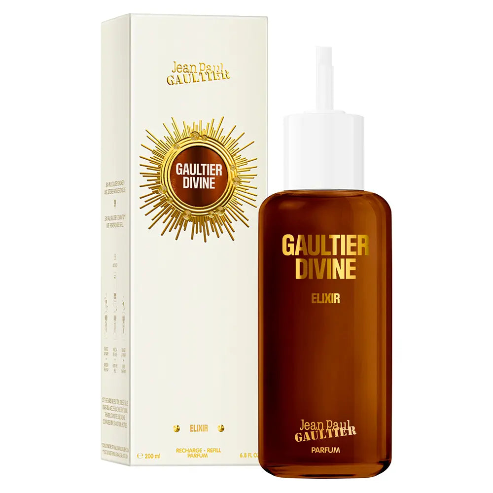 JEAN PAUL GAULTIER-GAULTIER DIVINE ELIXIR PARFUM edp refil 200 ml-DrShampoo - Perfumaria e Cosmética