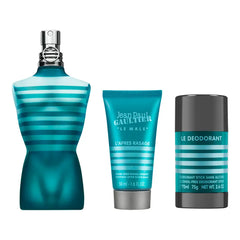 JEAN PAUL GAULTIER-LE MALE CASE 3 pcs.-DrShampoo - Perfumaria e Cosmética