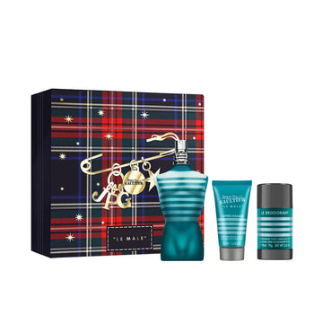 JEAN PAUL GAULTIER-LE MALE CASE 3 pcs.-DrShampoo - Perfumaria e Cosmética Imagem principal do produto