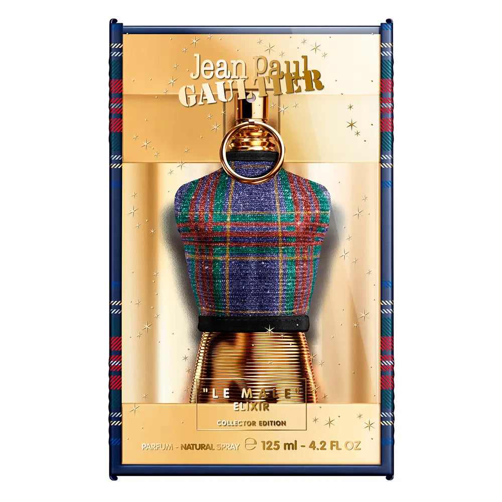 JEAN PAUL GAULTIER-LE MALE ELIXIR PARFUM EDIÇÃO COLECIONADOR edp spray ed. limitada 125 ml.-DrShampoo - Perfumaria e Cosmética