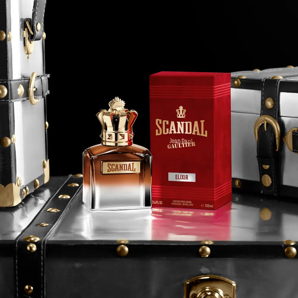 JEAN PAUL GAULTIER-SCANDAL ELIXIR PARFUM FOR HIM edp vapo 50 ml-DrShampoo - Perfumaria e Cosmética