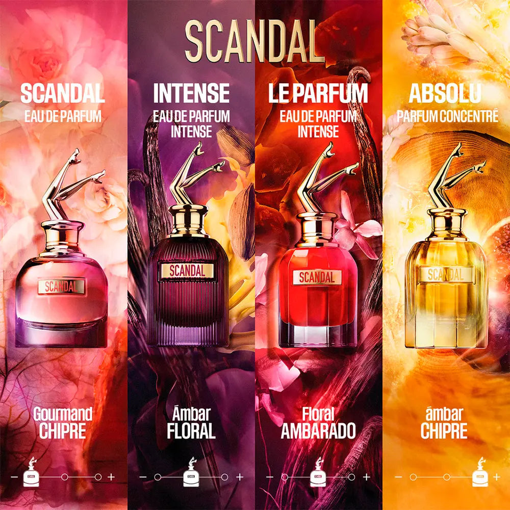 JEAN PAUL GAULTIER-SCANDAL INTENSE edp vapo 80 ml-DrShampoo - Perfumaria e Cosmética