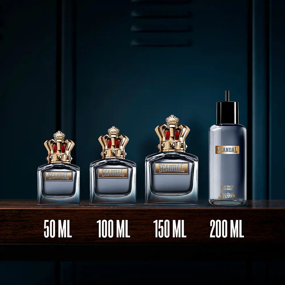 JEAN PAUL GAULTIER-SCANDAL POUR HOMME eau de toilette vaporizador refillable 100 ml-DrShampoo - Perfumaria e Cosmética