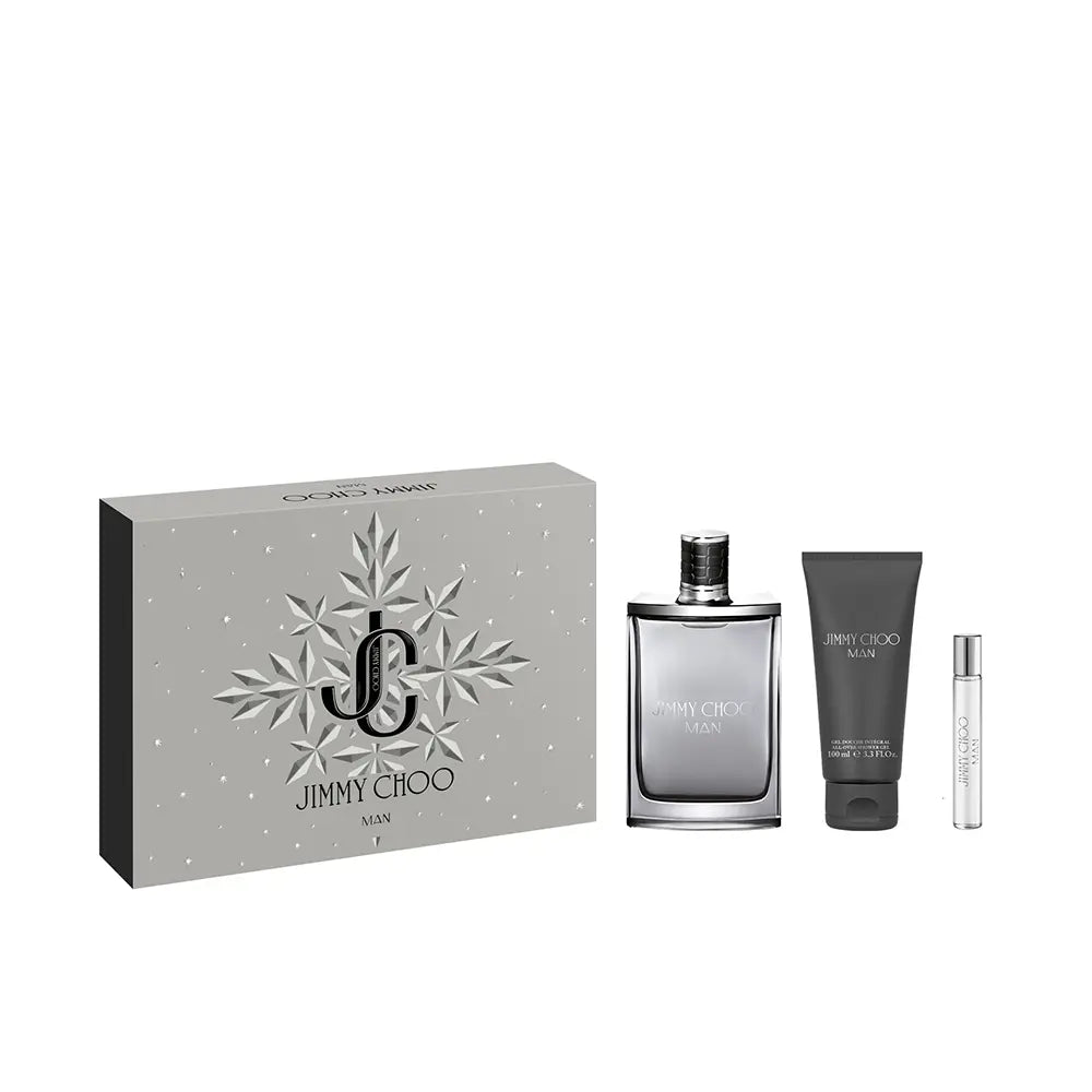 JIMMY CHOO-JIMMY CHOO MAN CASE 3 pcs-DrShampoo - Perfumaria e Cosmética