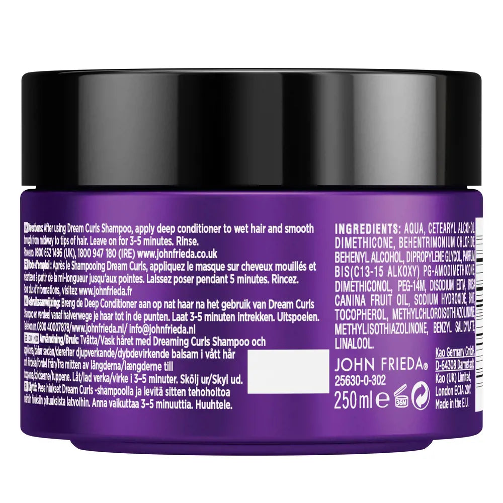 JOHN FRIEDA-CONDICIONADOR DE CURLS FRIZZ-EASE DREAMS-DrShampoo - Perfumaria e Cosmética