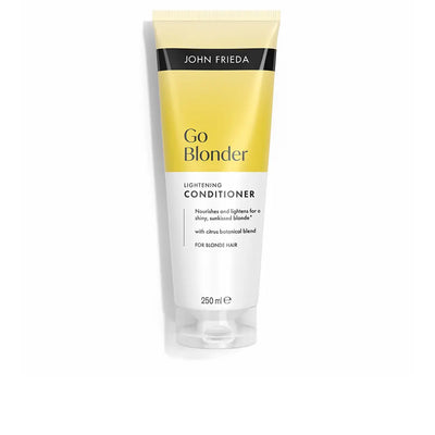 JOHN FRIEDA-Condicionador clareador progressivo GO BLONDER 250 ml-DrShampoo - Perfumaria e Cosmética