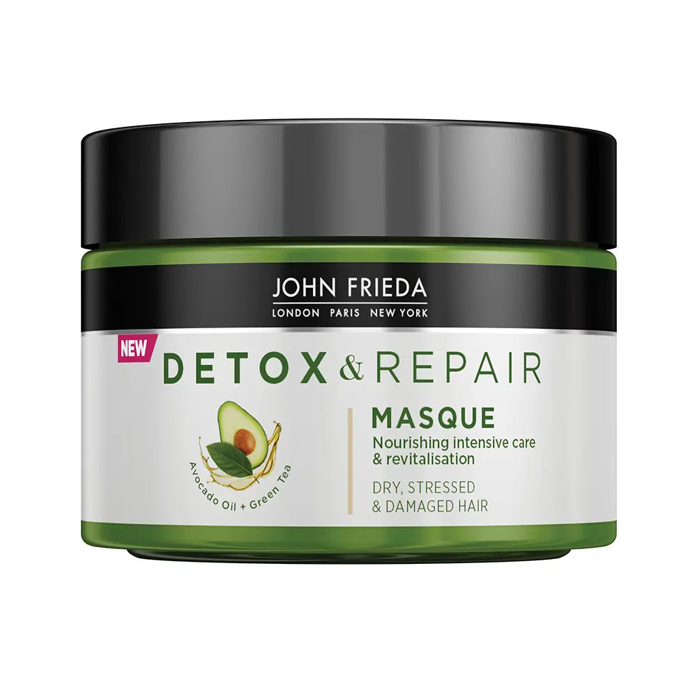 JOHN FRIEDA-Máscara DETOX & REPAIR 250ml-DrShampoo - Perfumaria e Cosmética