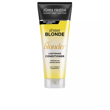 JOHN FRIEDA-SHEER BLONDE condicionador clareador para cabelos loiros 250 ml-DrShampoo - Perfumaria e Cosmética Main image
