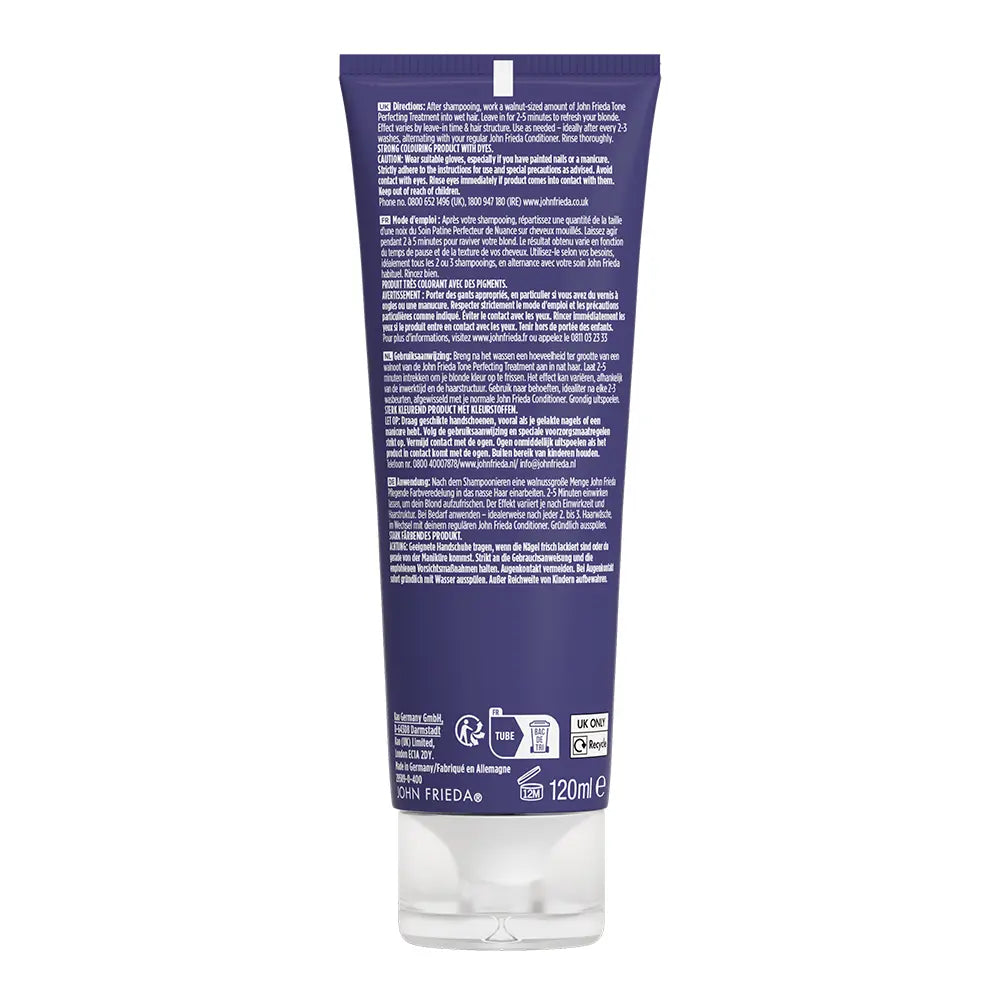 JOHN FRIEDA-TONALIZADOR para LOIRAS 120 ml-DrShampoo - Perfumaria e Cosmética