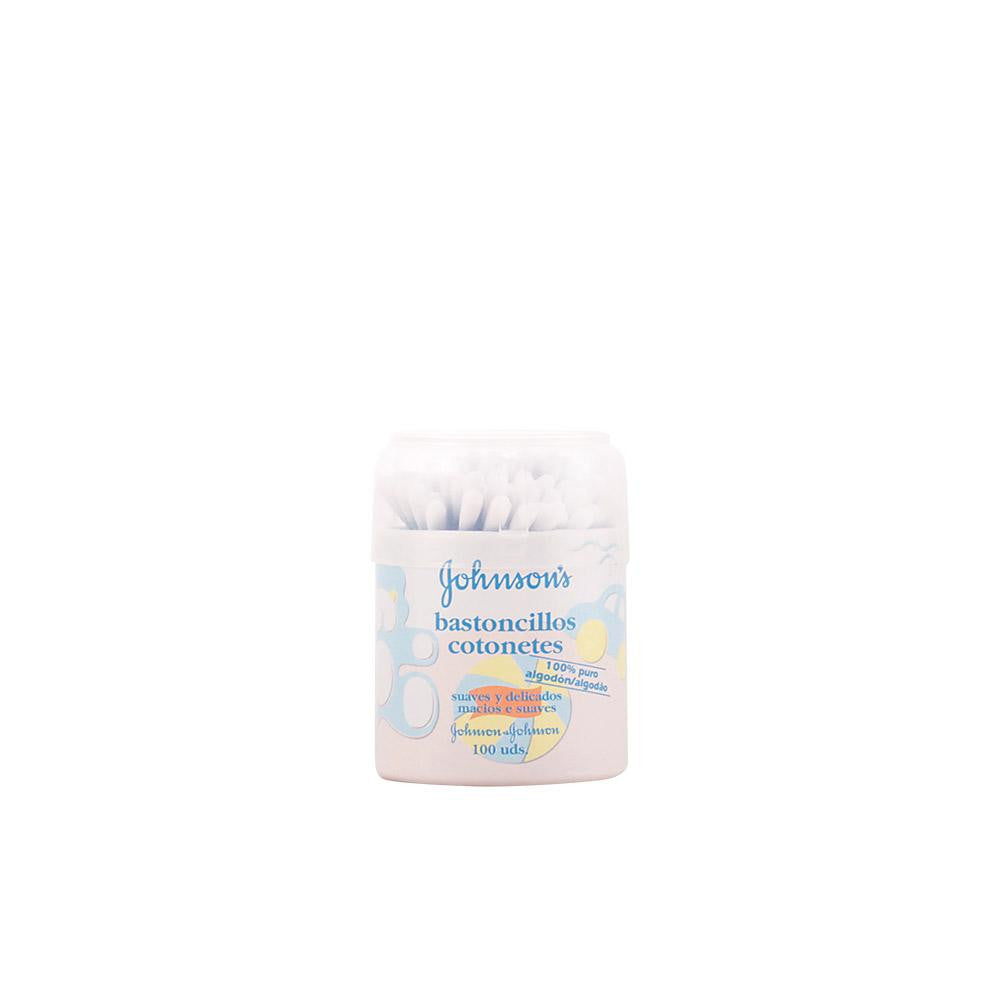 JOHNSON'S-BABY SWAB algodão 100 unidades-DrShampoo - Perfumaria e Cosmética