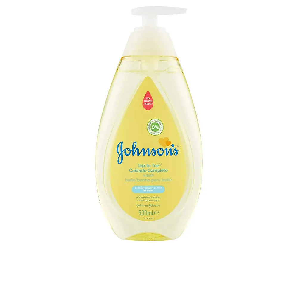 JOHNSON'S-BABY gel de banho cuidado completo pele sensível 500 ml-DrShampoo - Perfumaria e Cosmética