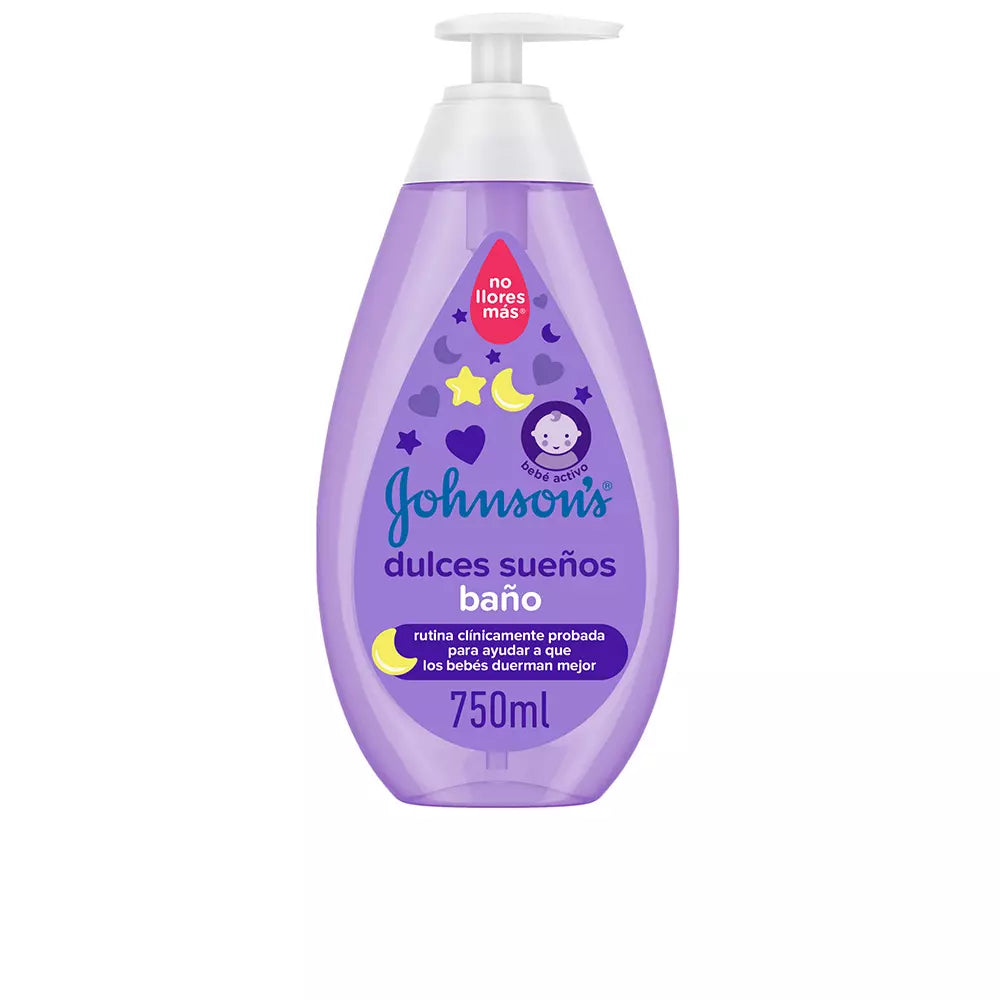 JOHNSON'S-BABY gel de banho doces sonhos 750 ml-DrShampoo - Perfumaria e Cosmética