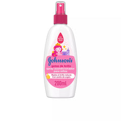 JOHNSON'S-BABY gotas de brilho spray condicionador 200 ml-DrShampoo - Perfumaria e Cosmética