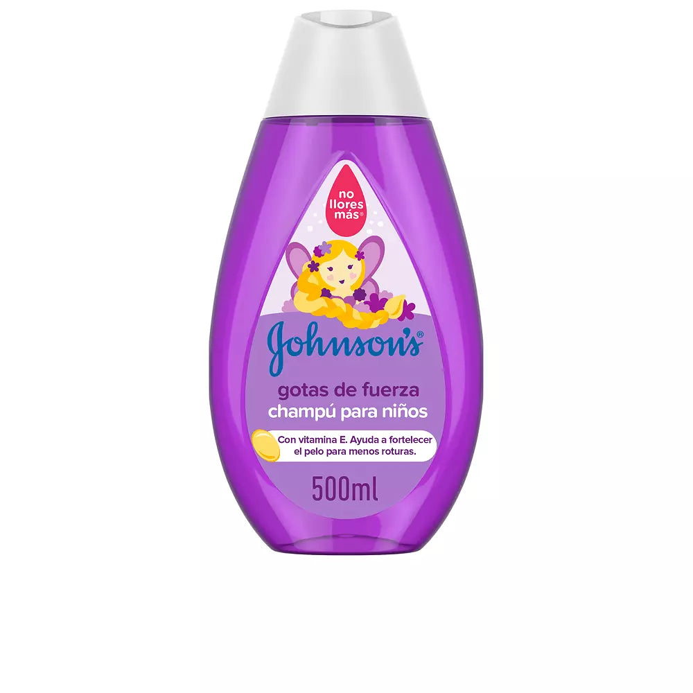 JOHNSON'S-BABY shampoo força gotas 500 ml-DrShampoo - Perfumaria e Cosmética