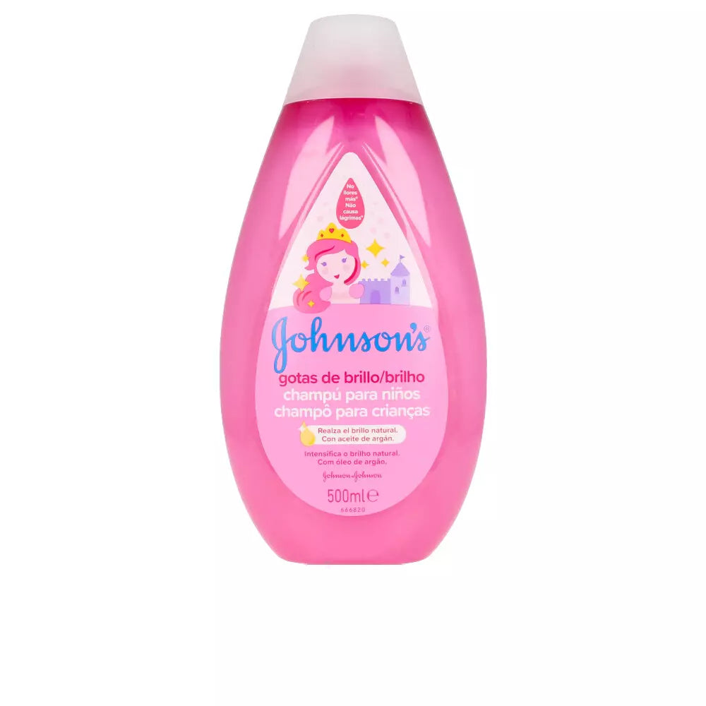JOHNSON'S-BABY shampoo gotas de brilho 500 ml-DrShampoo - Perfumaria e Cosmética