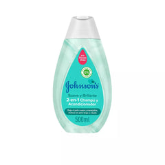 JOHNSON'S-BABY shampoo macio e brilhante + condicionador 500 ml-DrShampoo - Perfumaria e Cosmética