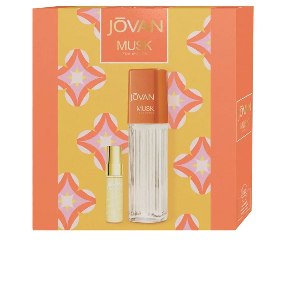 JOVAN-JOVAN MUSK WOMAN estojo com 2 peças.-DrShampoo - Perfumaria e Cosmética