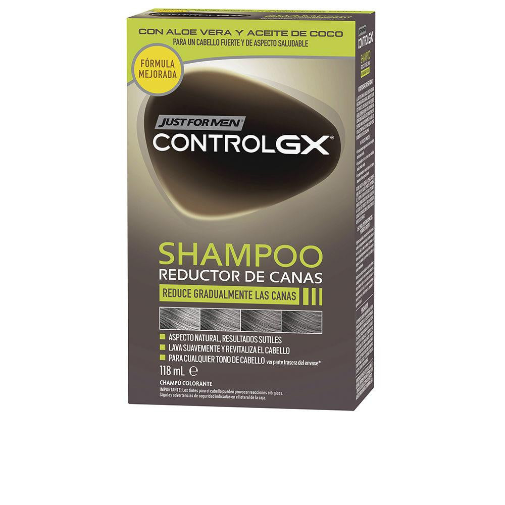JUST FOR MEN-CONTROL GX shampoo redutor de cinza 118 ml-DrShampoo - Perfumaria e Cosmética