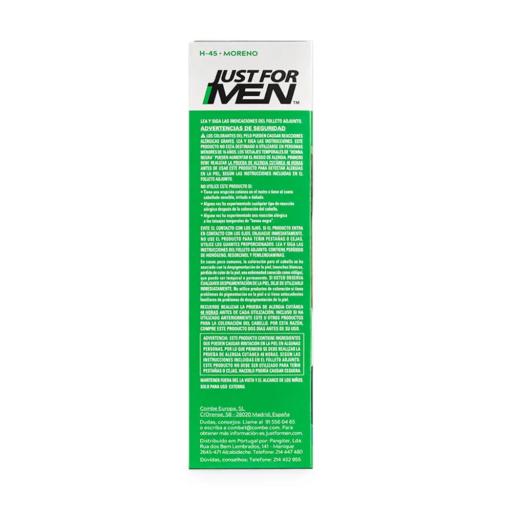 JUST FOR MEN-tingimento em marrom shampoo 30 ml-DrShampoo - Perfumaria e Cosmética