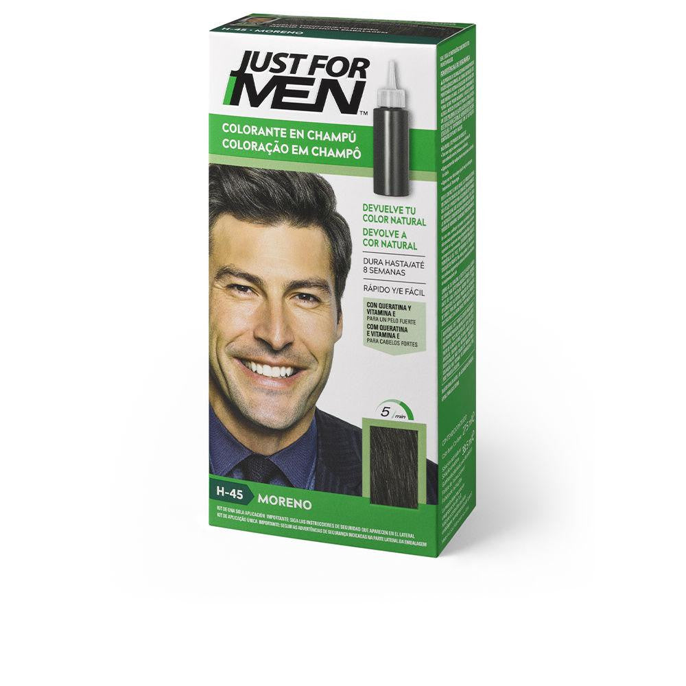 JUST FOR MEN-tingimento em marrom shampoo 30 ml-DrShampoo - Perfumaria e Cosmética