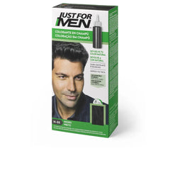 JUST FOR MEN-tingimento em shampoo preto 30 ml-DrShampoo - Perfumaria e Cosmética