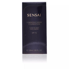 KANEBO-Base SENSAI Luminous Sheer SPF15 204 Honey Beige 30 ml-DrShampoo - Perfumaria e Cosmética