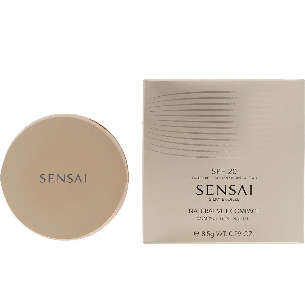 KANEBO-SENSAI SILKY BRONZE protetor solar compacto SC02 8,5 gr-DrShampoo - Perfumaria e Cosmética