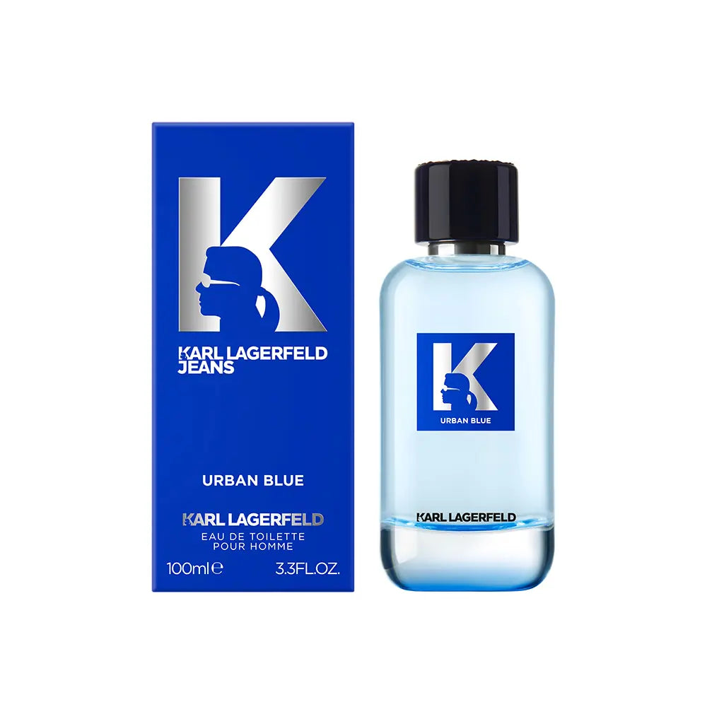 KARL LAGERFELD-URBAN BLUE edt vapor 100 ml-DrShampoo - Perfumaria e Cosmética