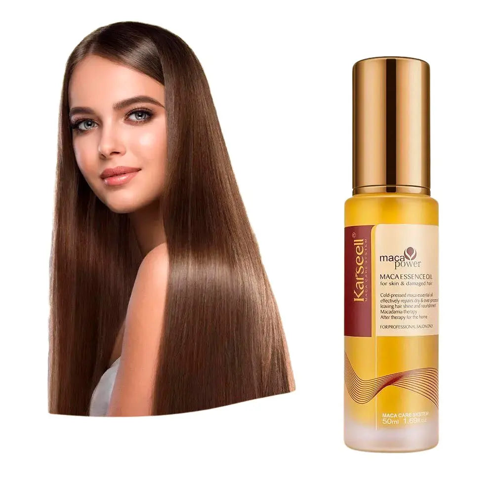 KARSEELL-Óleo hidratante de argan MACA ESSENCE 50 ml-DrShampoo - Perfumaria e Cosmética