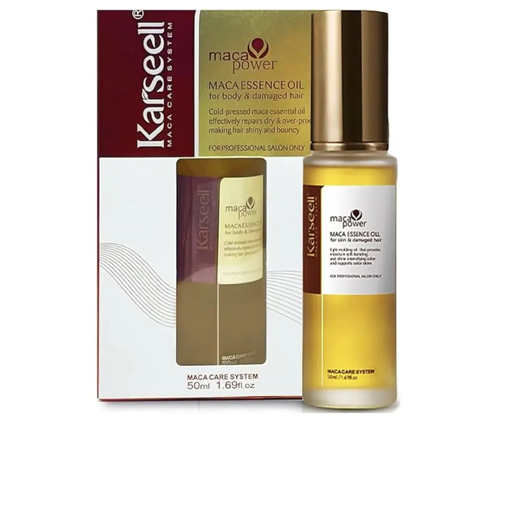 KARSEELL-Óleo hidratante de argan MACA ESSENCE 50 ml-DrShampoo - Perfumaria e Cosmética