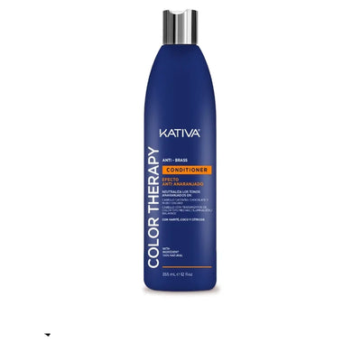 KATIVA-COLOR THERAPY Condicionador com efeito anti-laranja 355 ml-DrShampoo - Perfumaria e Cosmética