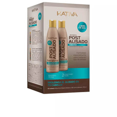 KATIVA-CONJUNTO DE ALISAMENTO PROFISSIONAL PÓS QUERATINA 2 unidades-DrShampoo - Perfumaria e Cosmética