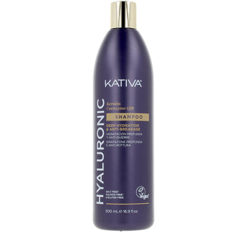 KATIVA-Champô HYALURONIC queratina e coenzima Q10 500 ml-DrShampoo - Perfumaria e Cosmética Imagen principal del producto