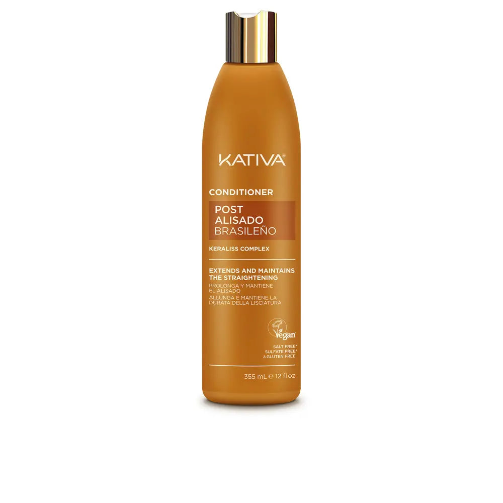 KATIVA-Condicionador KERATINA PÓS-ALISAMENTO 355 ml-DrShampoo - Perfumaria e Cosmética